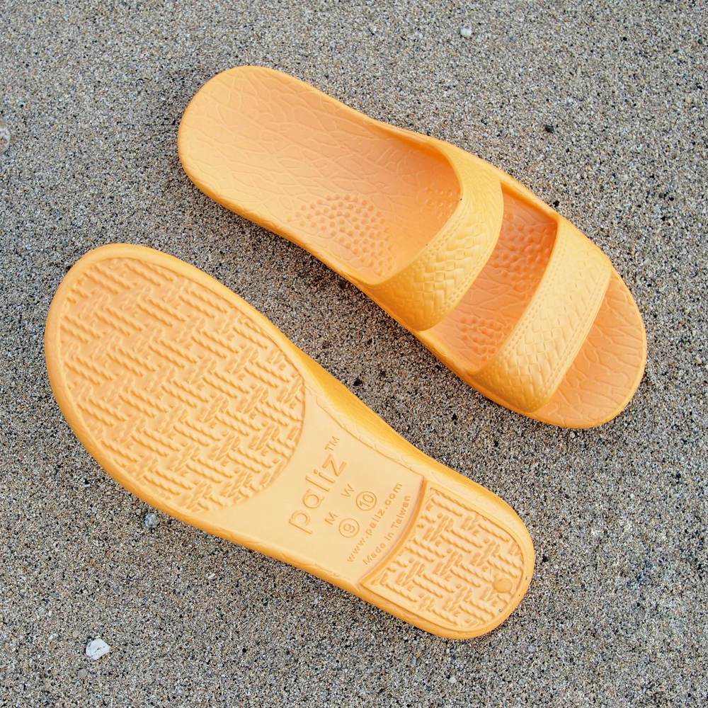 Orange Zero-G Jandals by Paliz - Hawaiian Jesus Sandals - Pali Hawaii