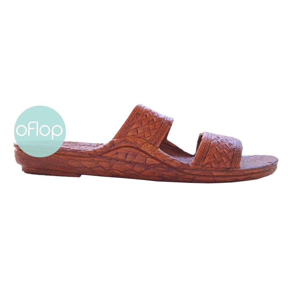 Sandals - Light Brown Jandals -- Pali Hawaii Hawaiian Jesus Sandals