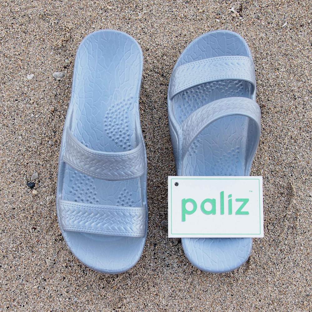 Silver Zero-G Jandals by Paliz - Hawaiian Jesus Sandals - Pali Hawaii