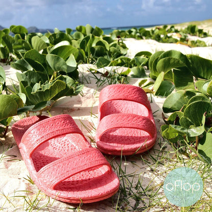 Sandals - Pink Jandals -- Pali Hawaii Hawaiian Jesus Sandals